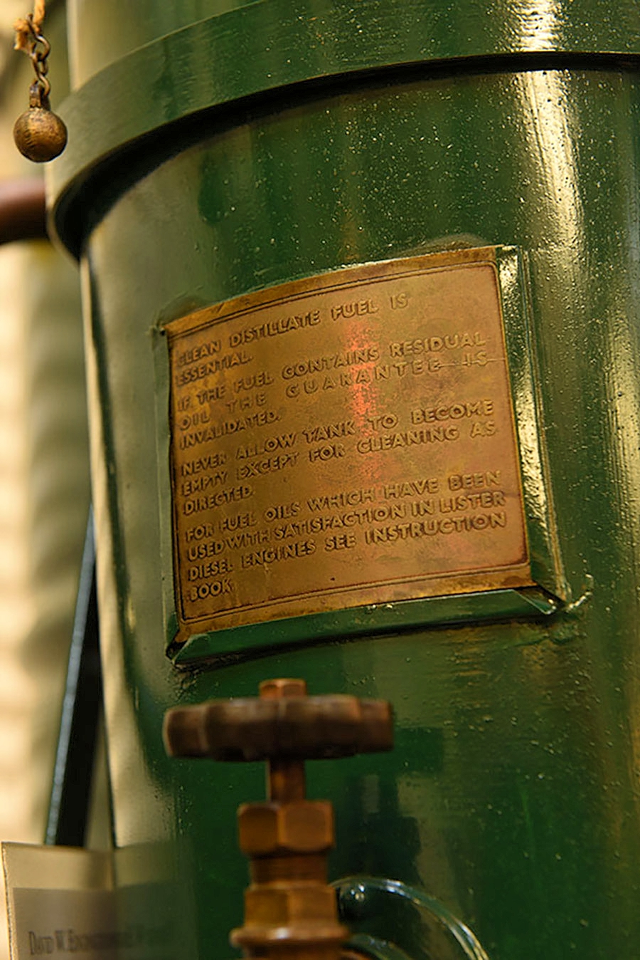 1940 Lister 5 HP water cooled diesel engined generator set ( fuel tank needs repaired ) - Image 2 of 10