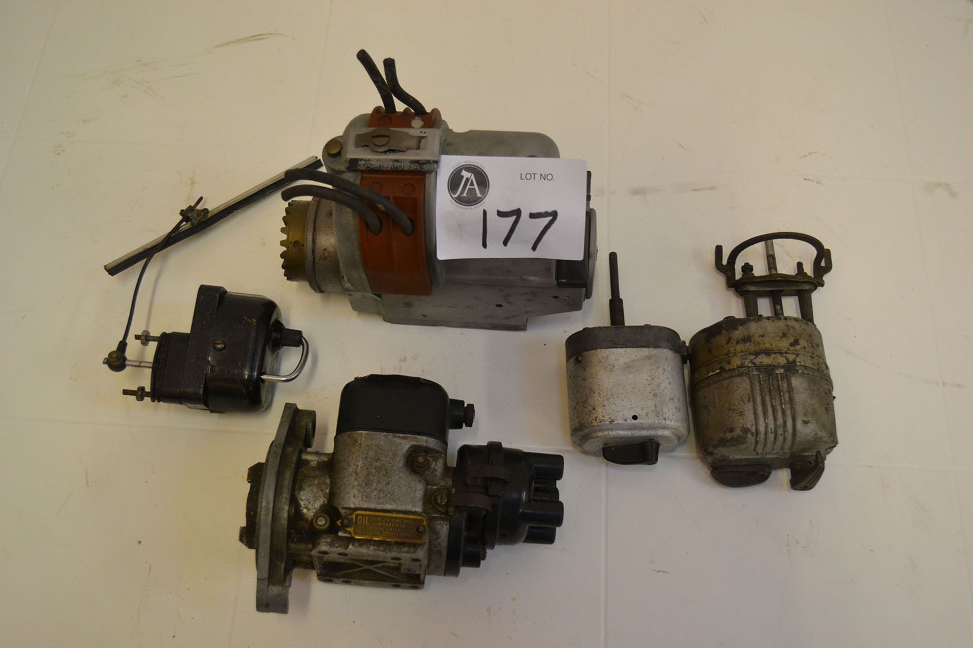 Assorted automotive electrical components