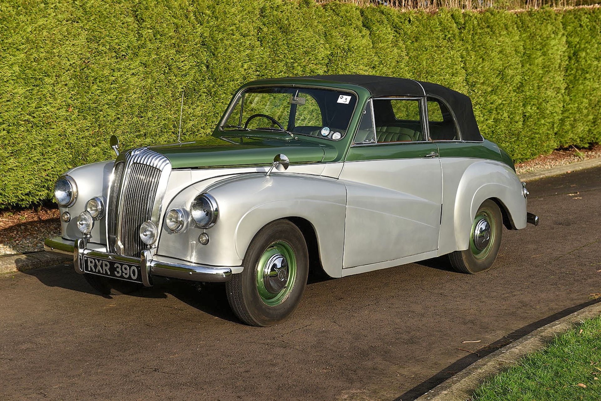 RXR 390 1955 Daimler Conquest 100 BHP c/w power hood & pre-selector gear box - Image 32 of 48