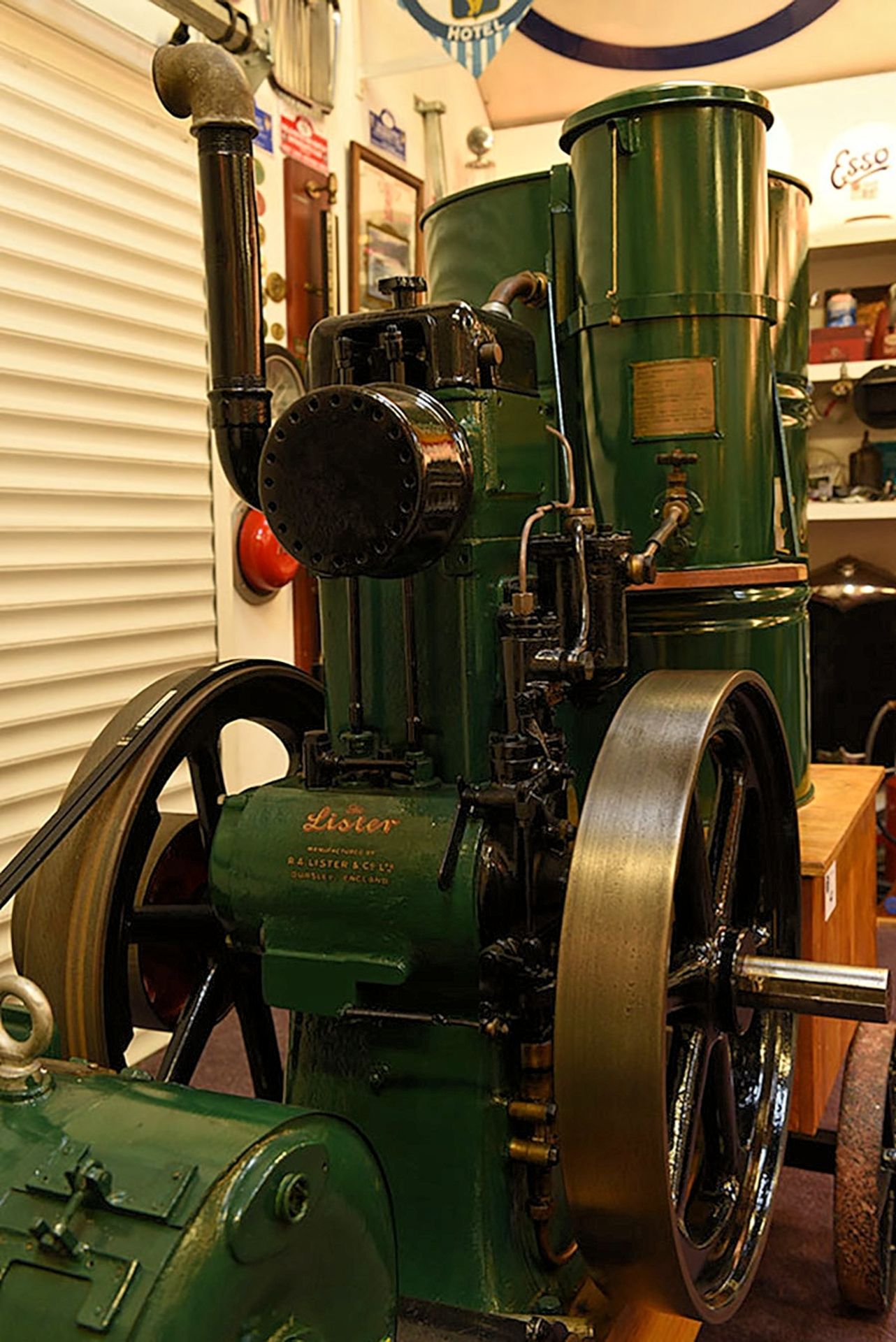 1940 Lister 5 HP water cooled diesel engined generator set ( fuel tank needs repaired ) - Image 7 of 10