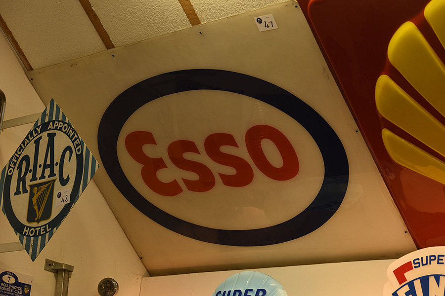 Esso Wall Sign