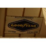 Goodyear Metal Wall Sign