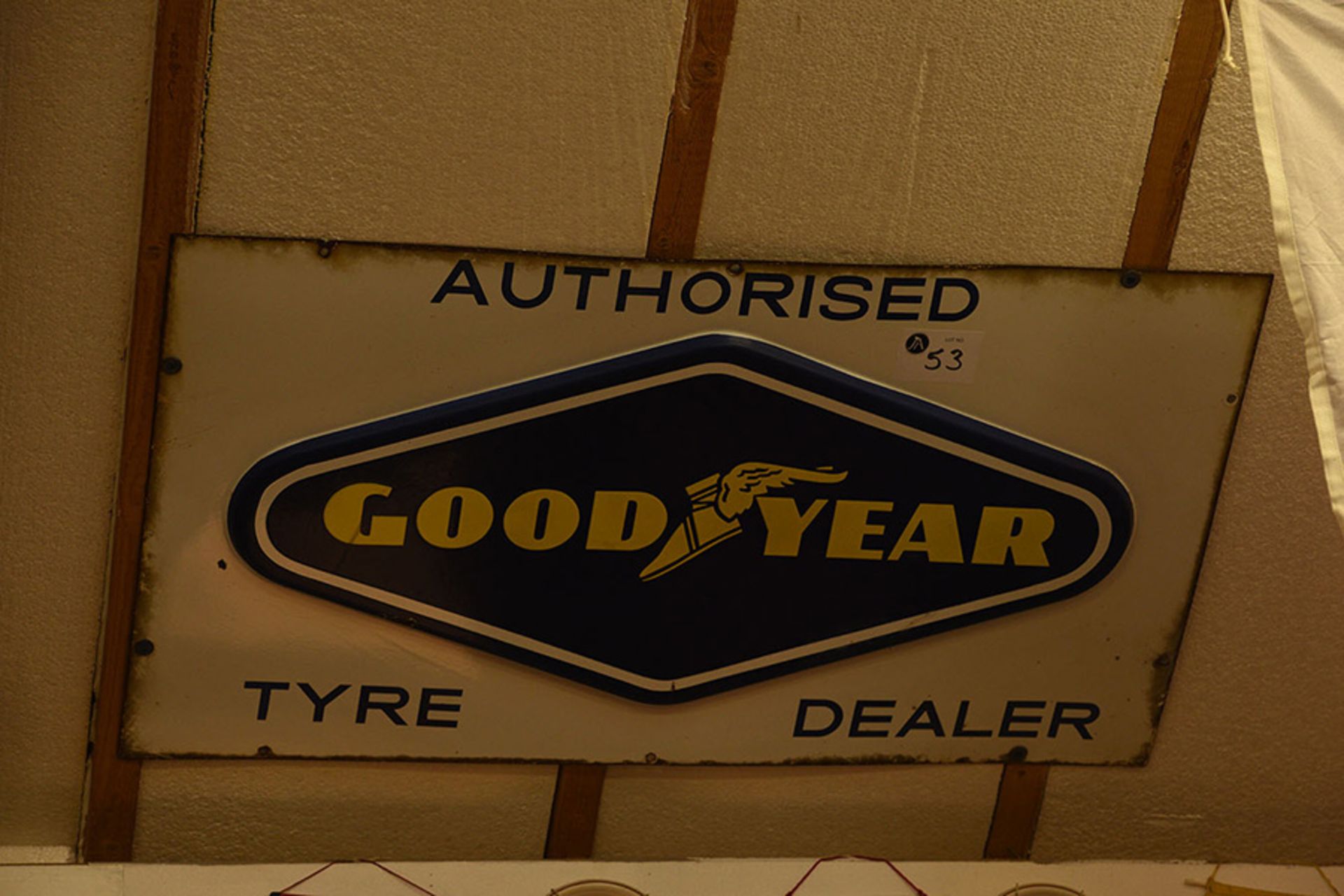 Goodyear Metal Wall Sign