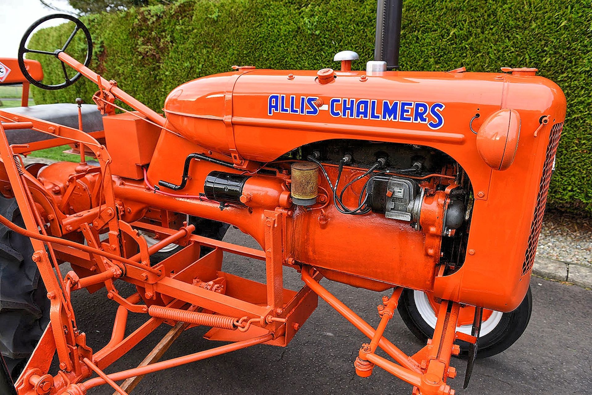 MZ 2482 1947 Allis Chalmers B tractor c/w mid mounted mower - Image 14 of 16