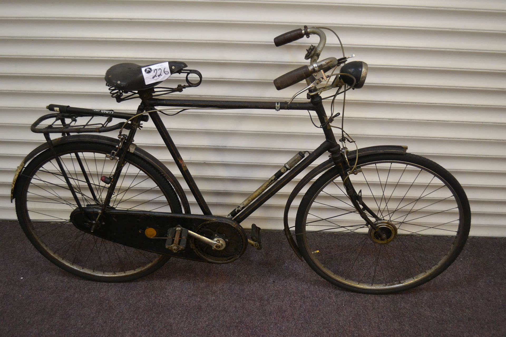 The Empire' bicycle with 1937 insurance document