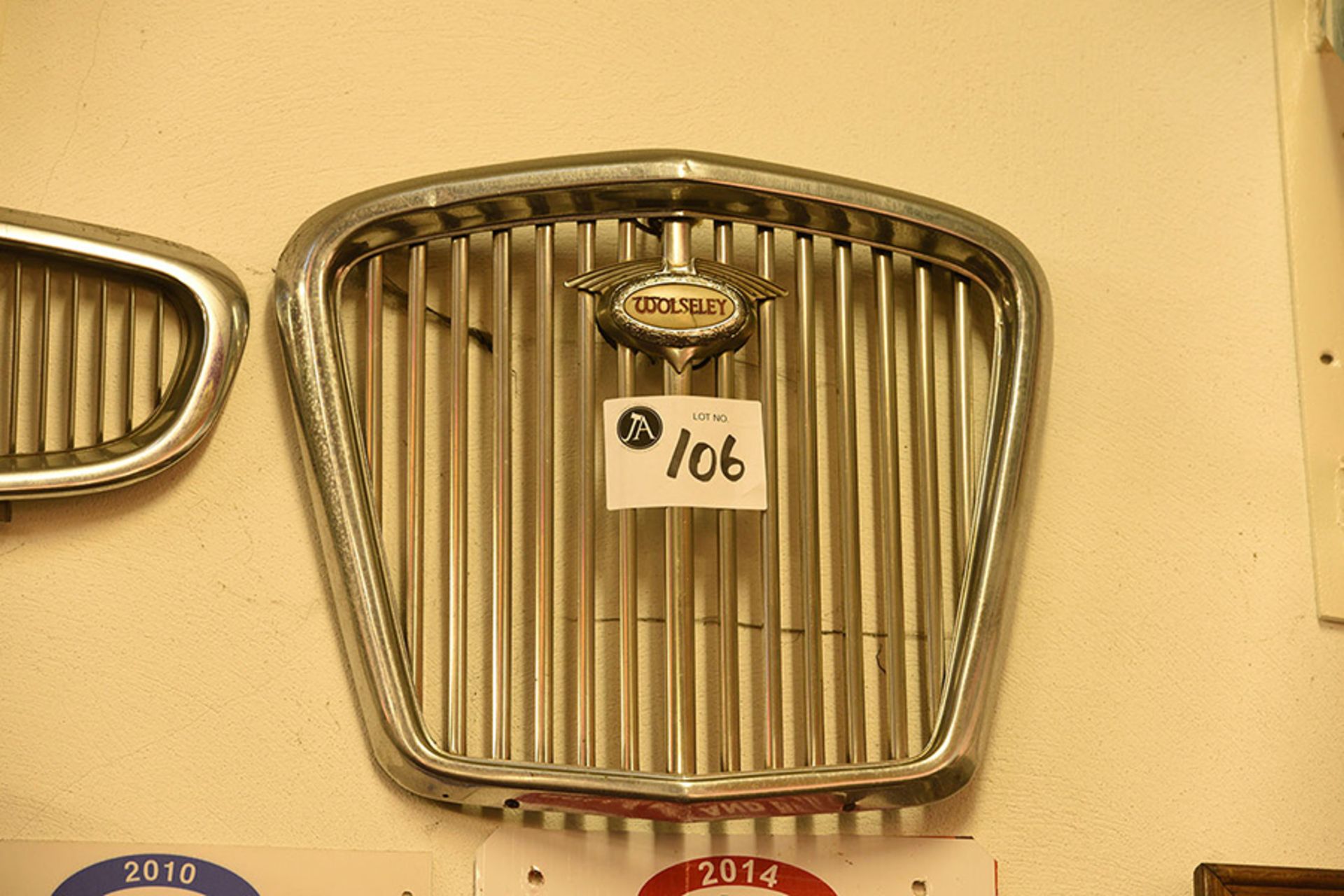 Wolseley chrome front grill