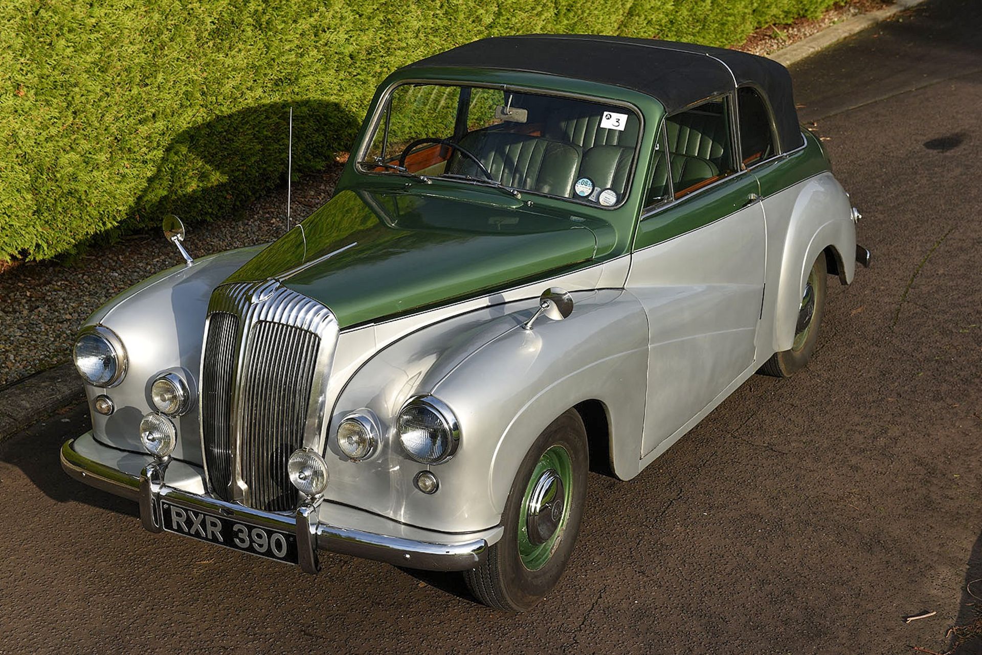 RXR 390 1955 Daimler Conquest 100 BHP c/w power hood & pre-selector gear box - Image 33 of 48