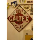 Caltex enamel wall mounted sign