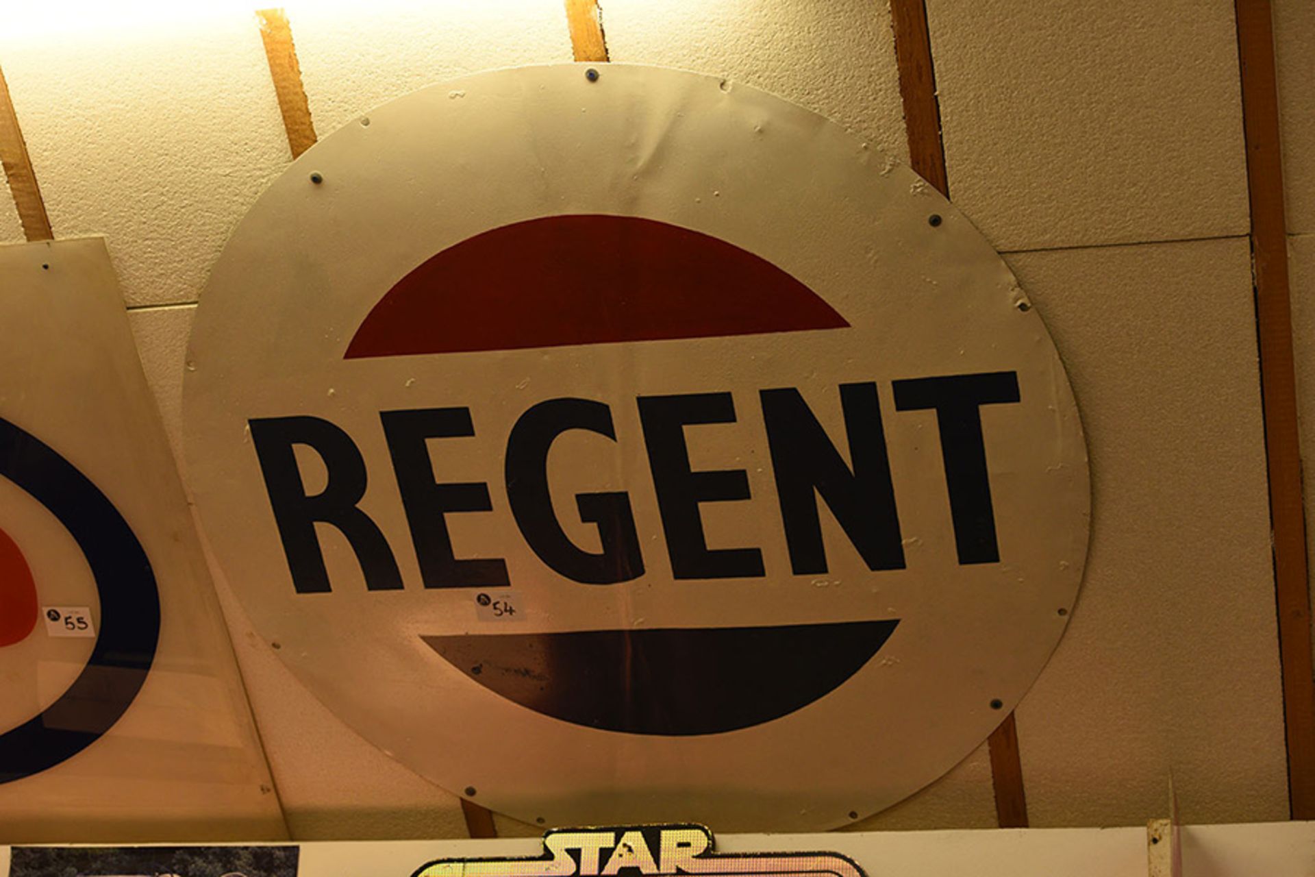 Regent Metal Wall Sign