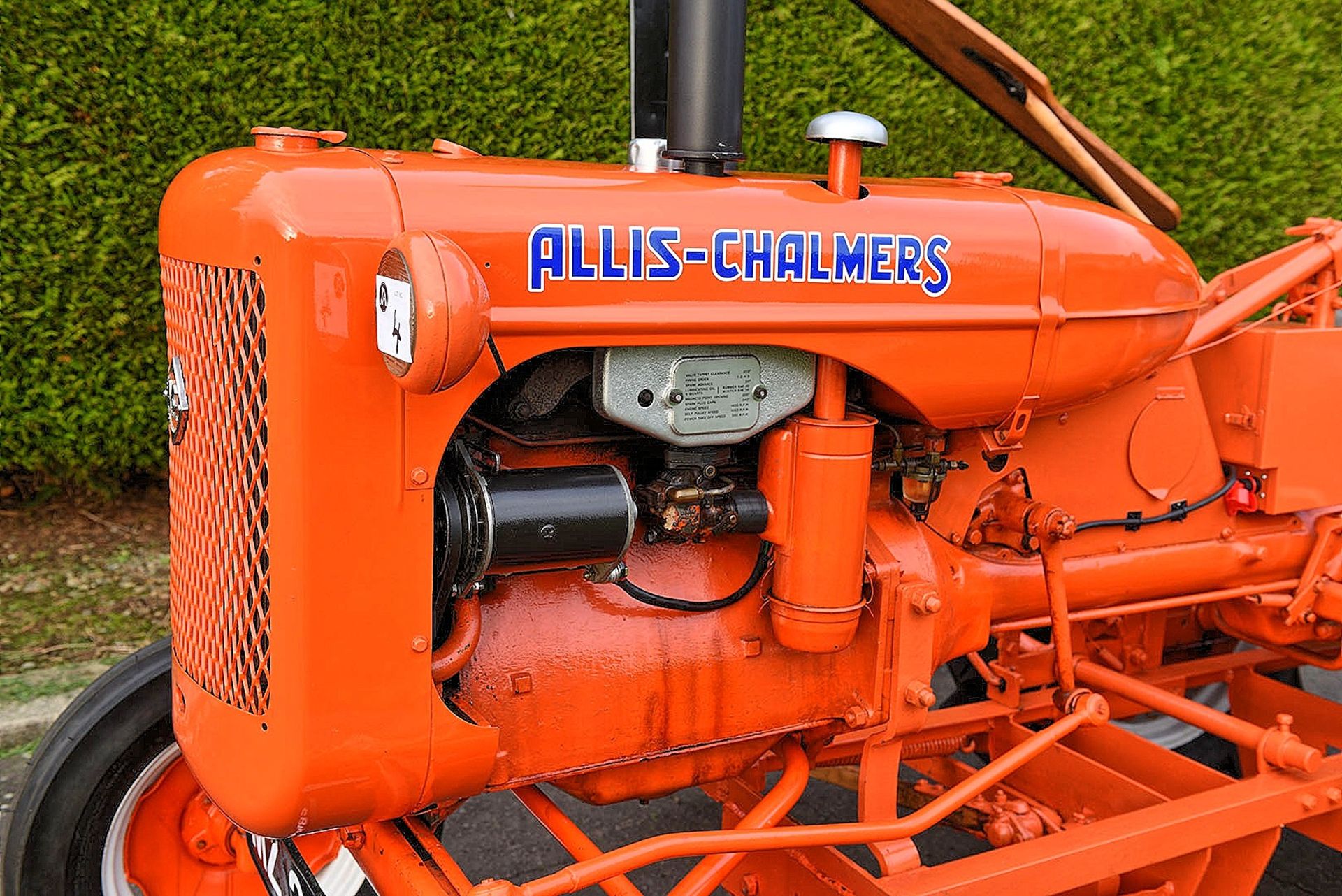 MZ 2482 1947 Allis Chalmers B tractor c/w mid mounted mower - Image 8 of 16
