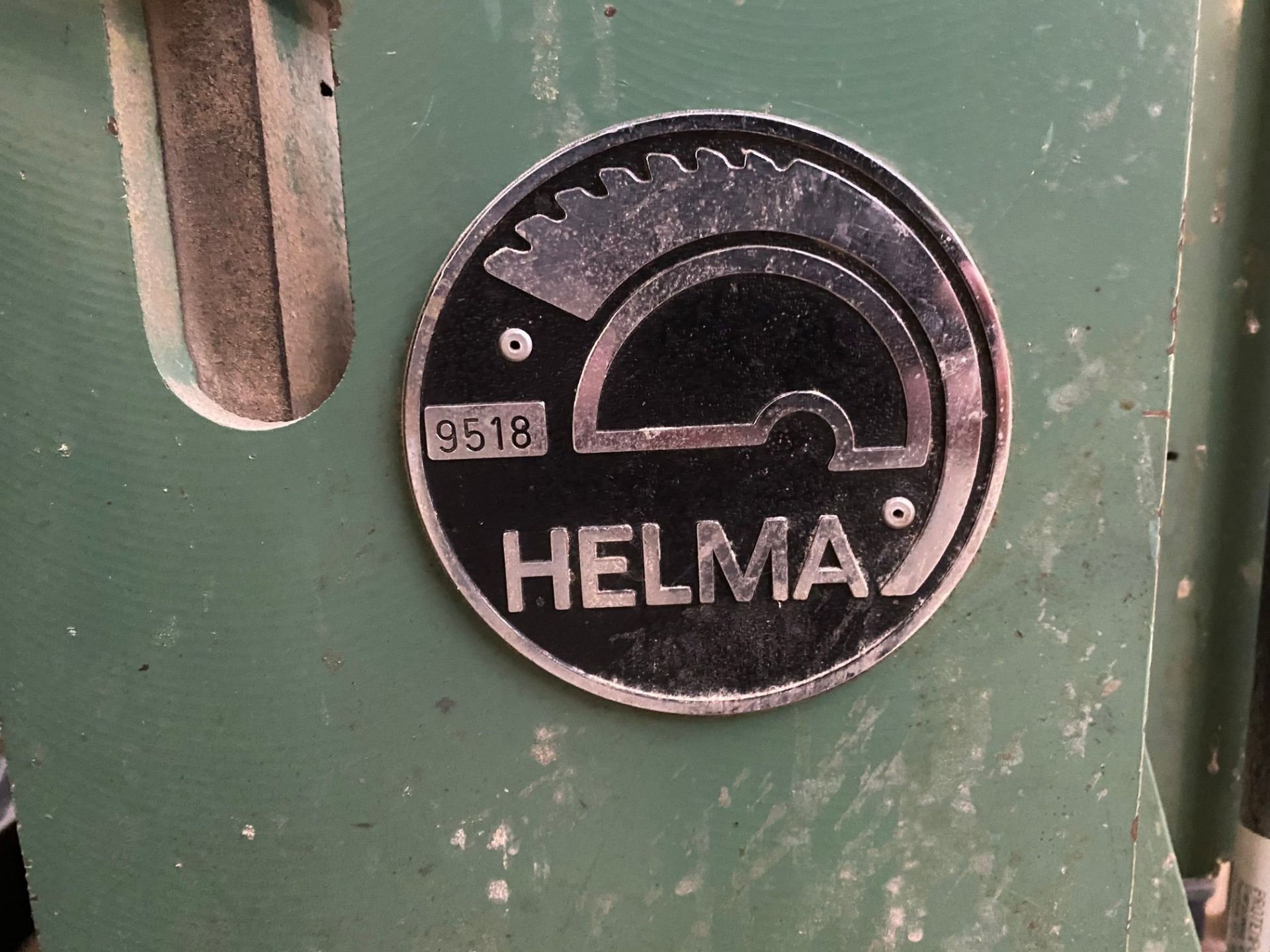 Helma DRP2000 twin-head tenoner, serial no: 9518 (1985) - Image 3 of 10