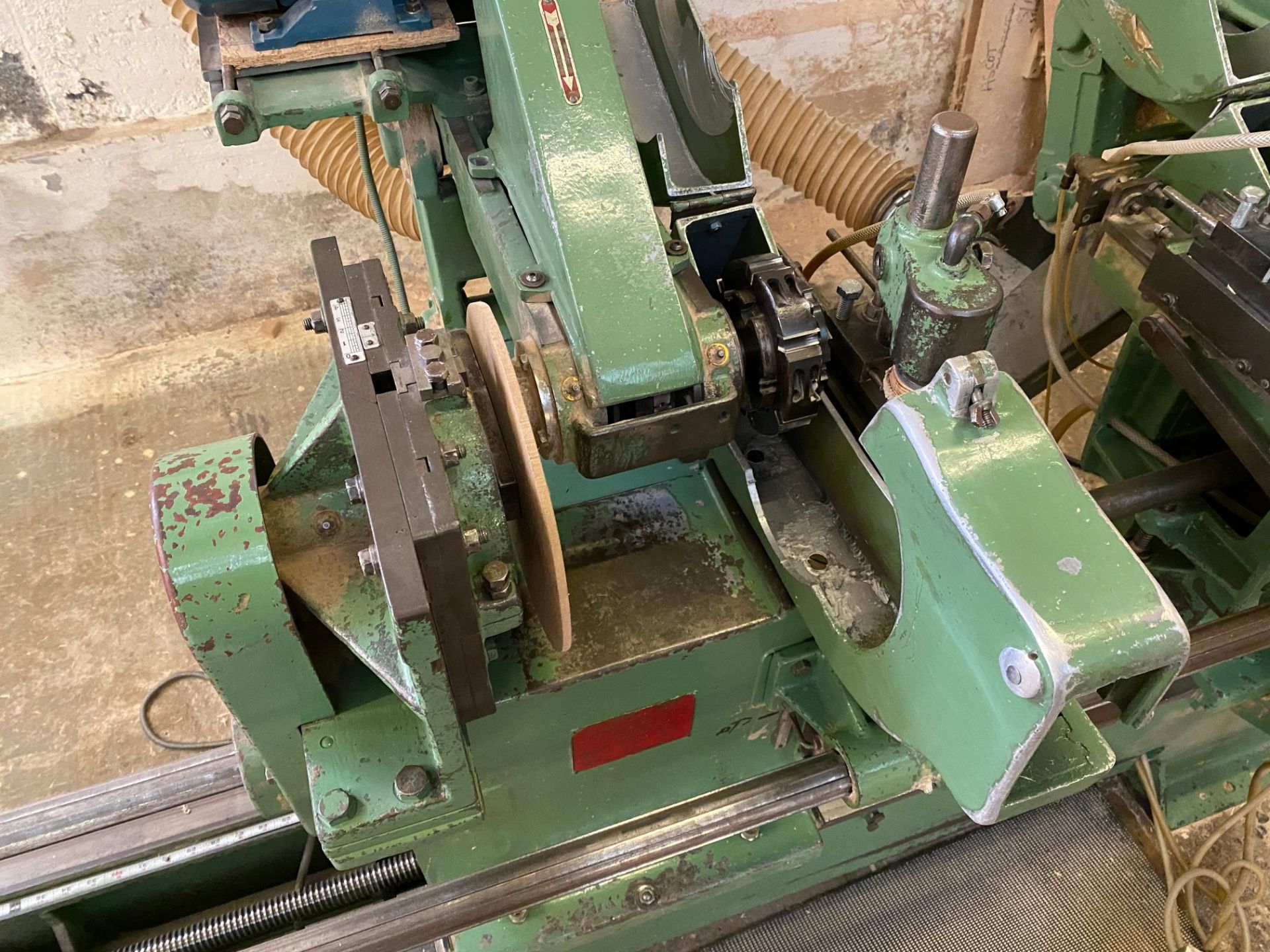 Rye DT1 double round end sliding tenoning machine, serial no: 238 - Image 3 of 7