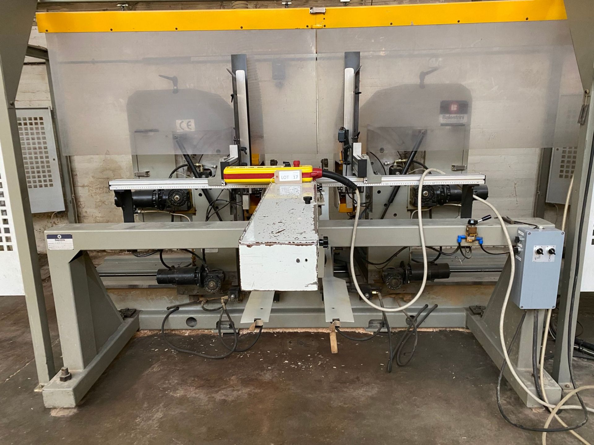 Balestrini Nova 3 double-sided round-end CNC tenoning machine, serial no: D.348.08 with Balestrini - Image 2 of 14