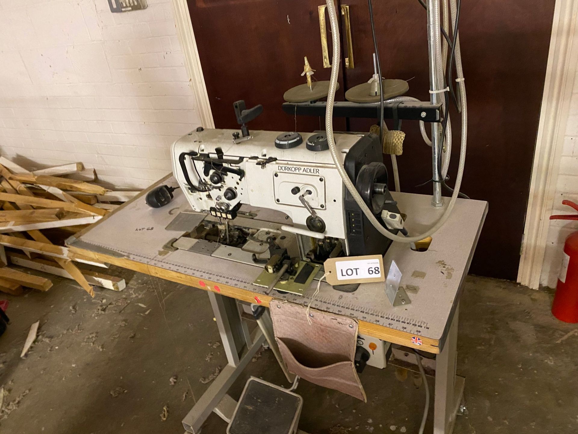 10 x industrial sewing machines, various (advised to be for spares only) brands include Adler, - Image 4 of 10