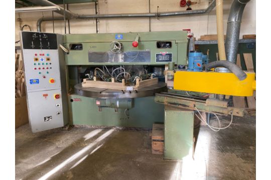 Rye R80E CSM MS profile shaping machine, serial no: 173-86 with 68" dia rotary table, 2 x cutting - Image 1 of 10