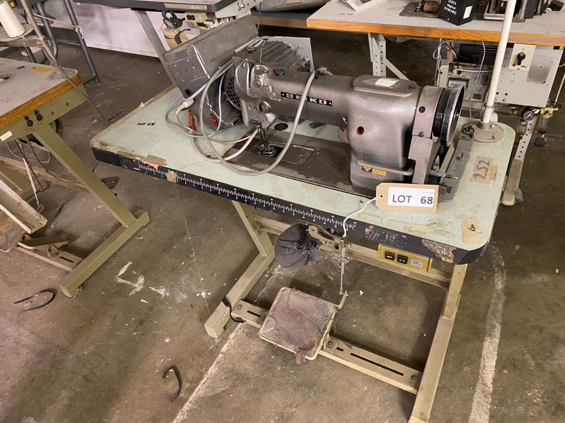 10 x industrial sewing machines, various (advised to be for spares only) brands include Adler, - Image 6 of 10