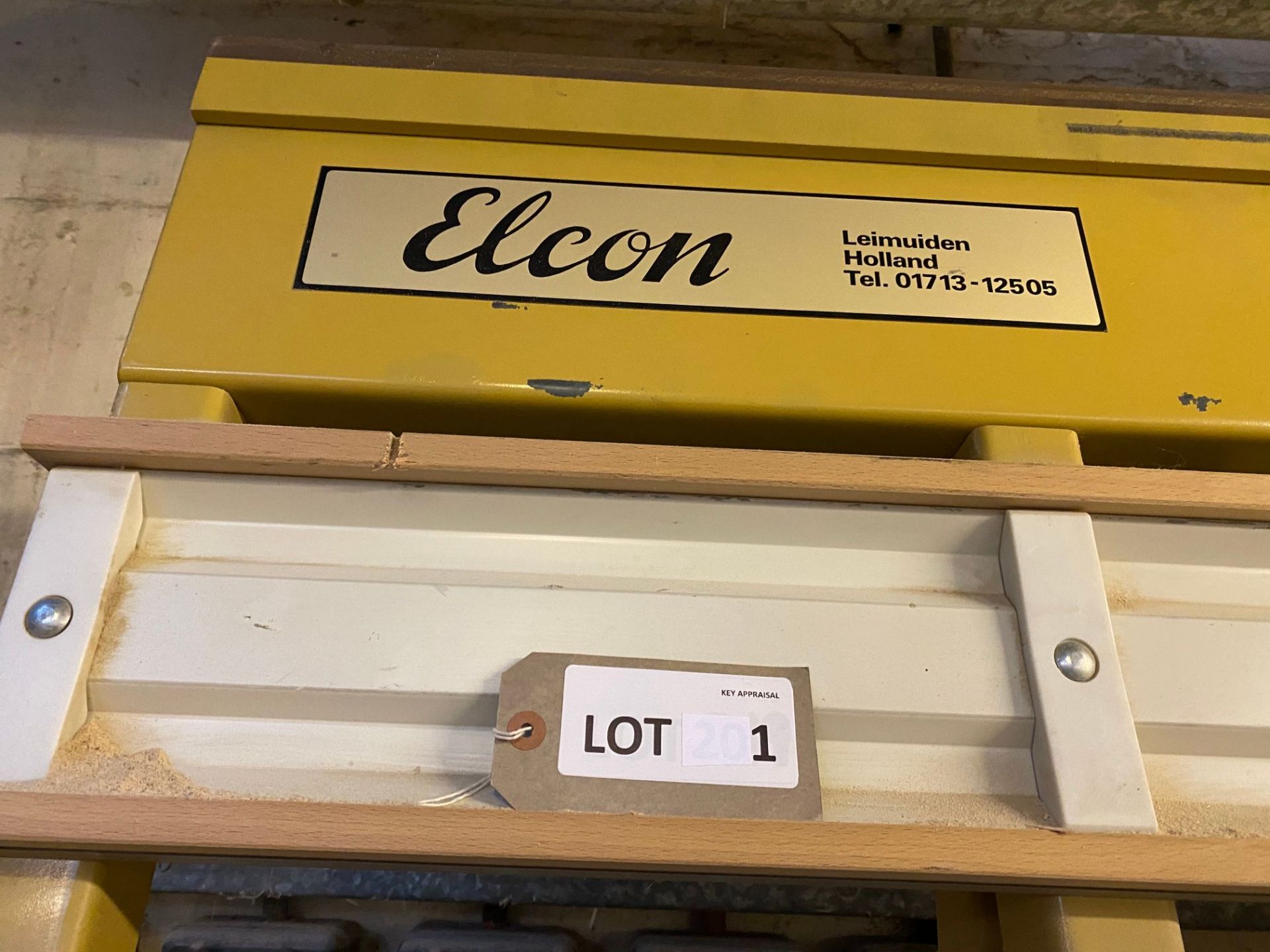 Elcon R-185 sliding wall saw, serial no: 9005128 (1990), 15' length x 7' height - Image 2 of 4