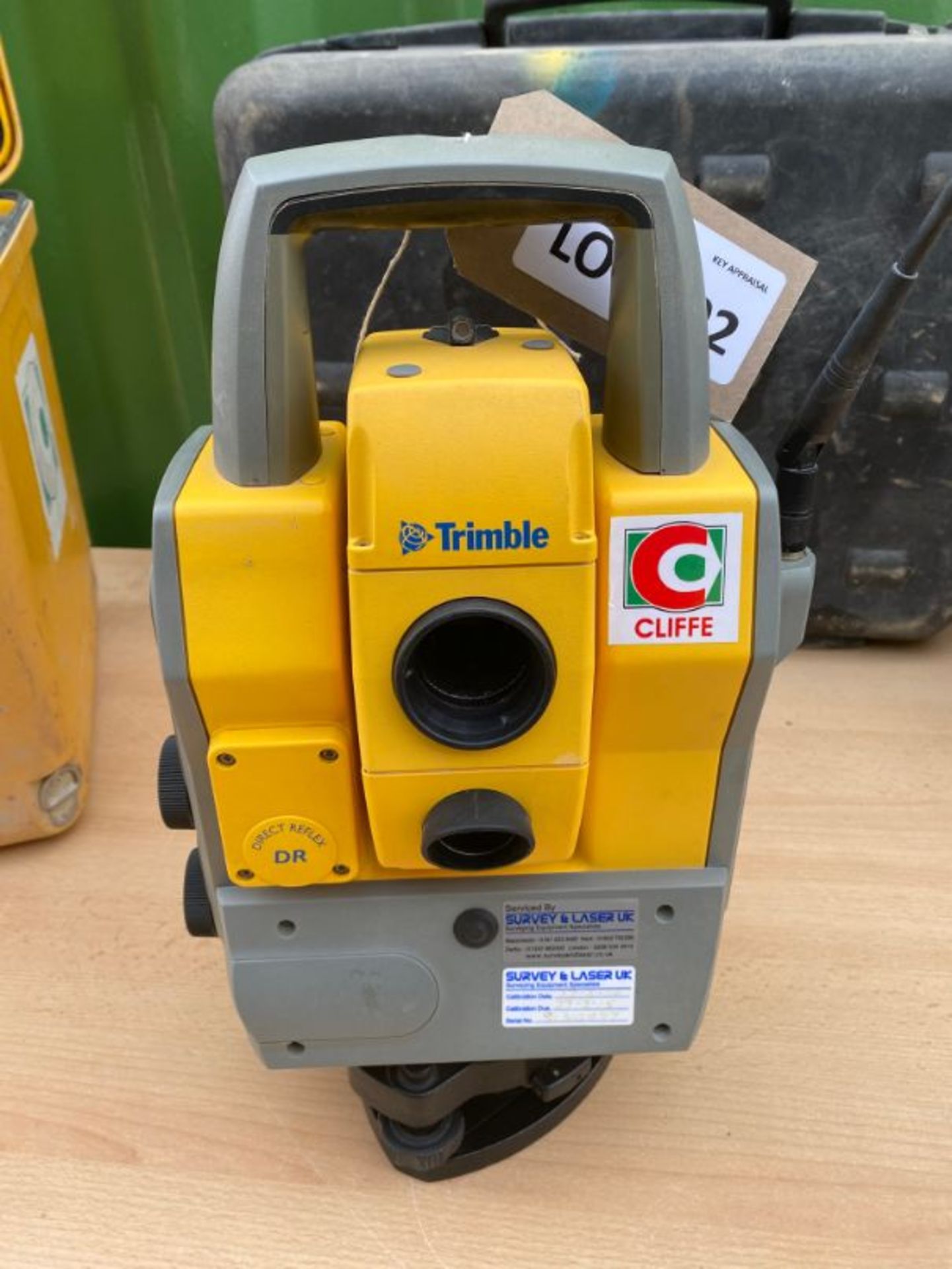 Trimble Direct Reflex DR200+ reflectorless robotic total station, serial no: 5131/0497: with ACU,
