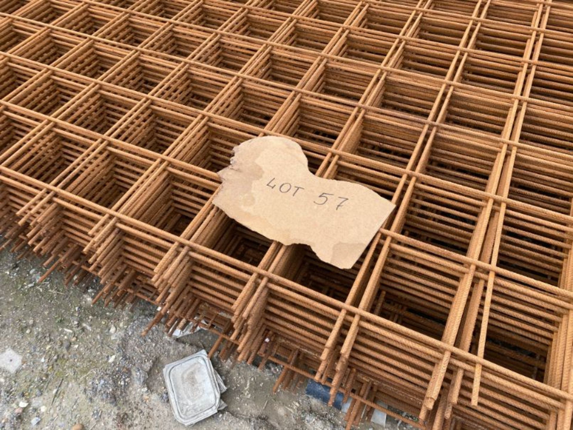Qty rebar (approx 12 sheets) - Image 2 of 2