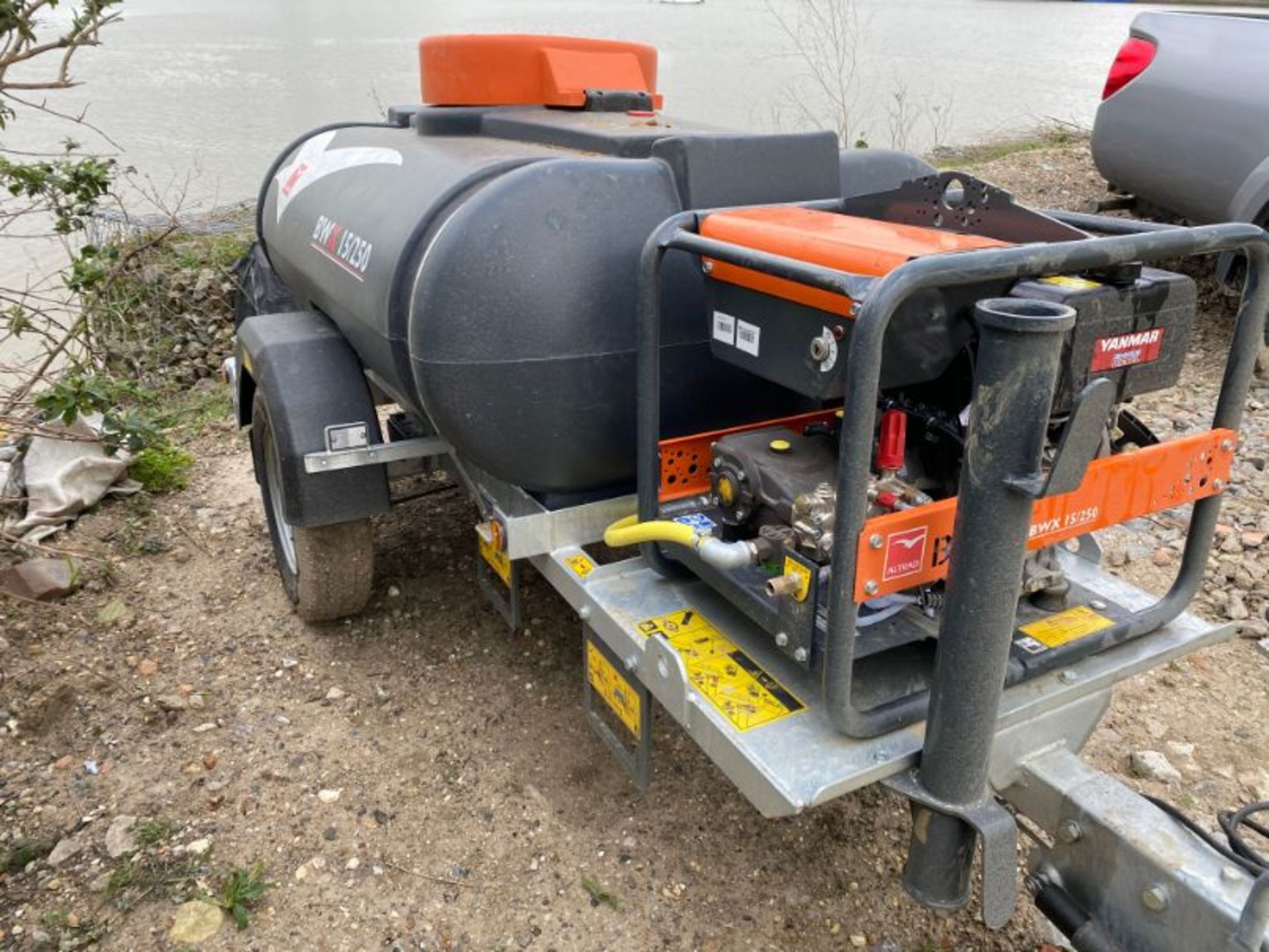 Altrad Belle BWX 14/250 heavy duty towable pressure washer with Yanmar electric start diesel - Image 7 of 11