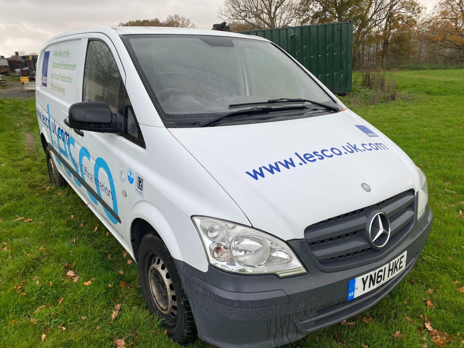 Mercedes-Benz Vito 639/4 compact panel van, Date of Registration, 31.10.2011, Registration No: