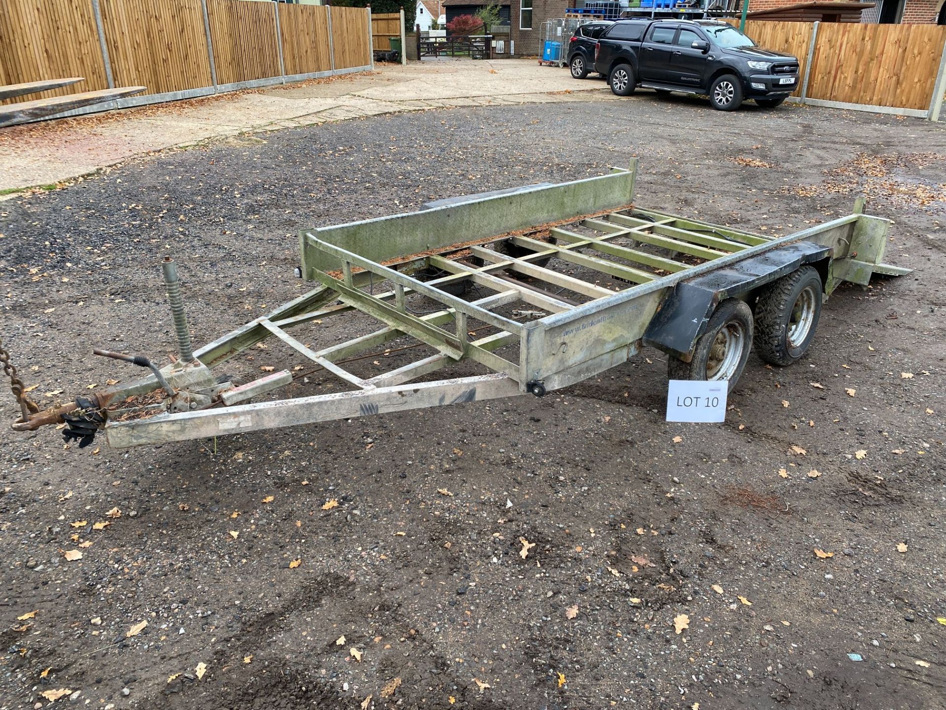 Trident plant trailer- not for road use - refurb project only - Image 3 of 14