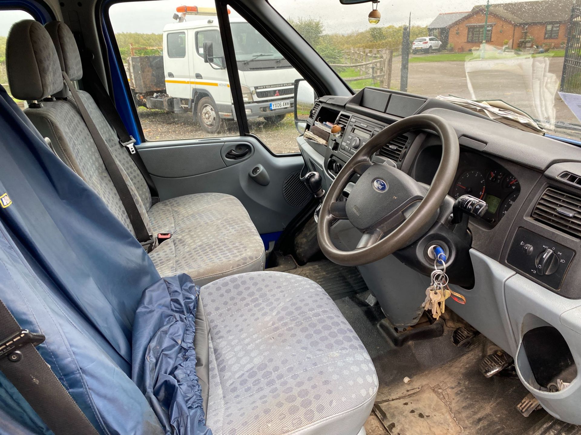 Ford Transit 125 T350 RWD 2.2D crew-cab diesel tipper truck, Date of Registration: 27.8.2013, - Image 9 of 18