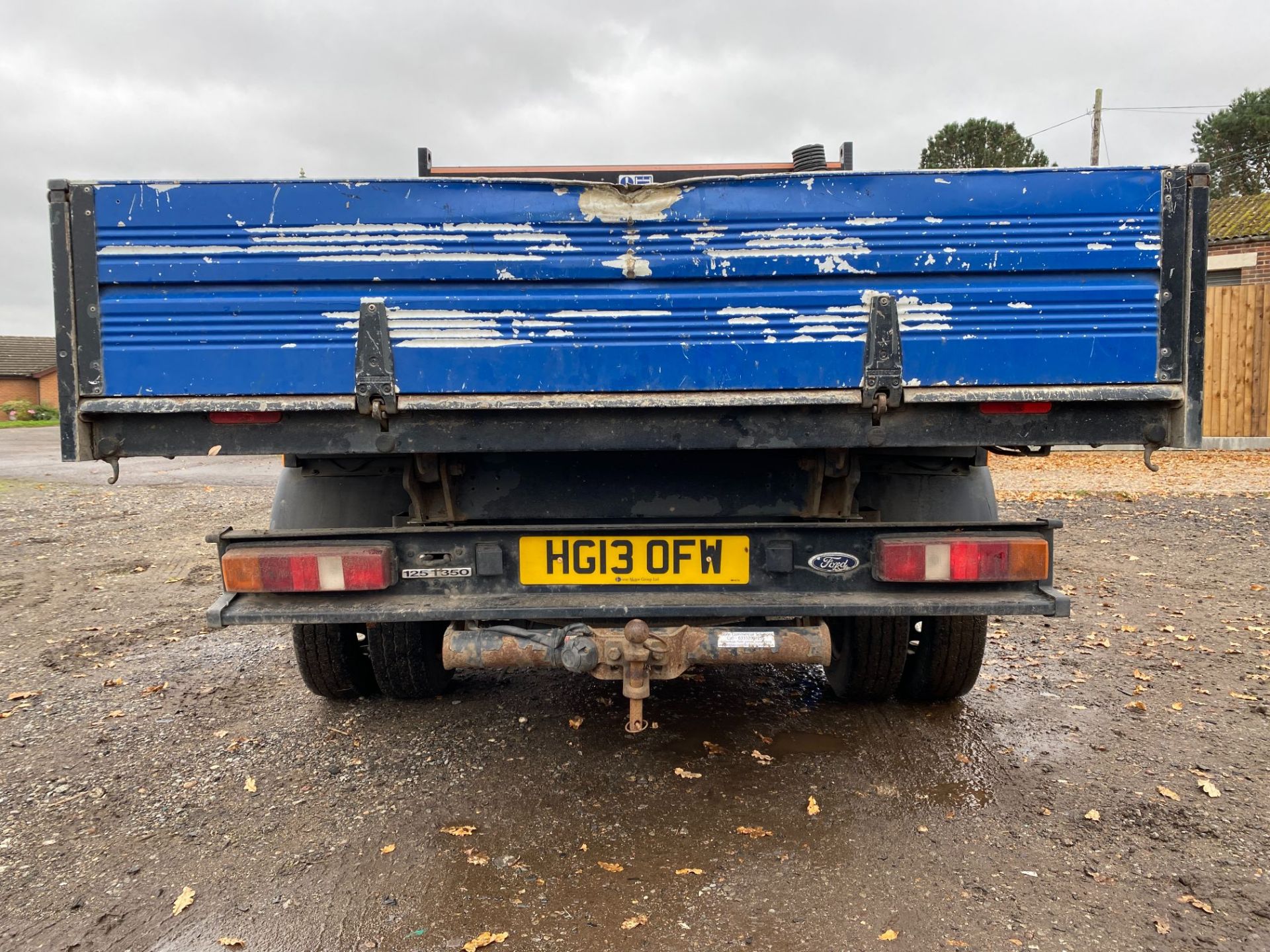 Ford Transit 125 T350 RWD 2.2D crew-cab diesel tipper truck, Date of Registration: 27.8.2013, - Image 3 of 18