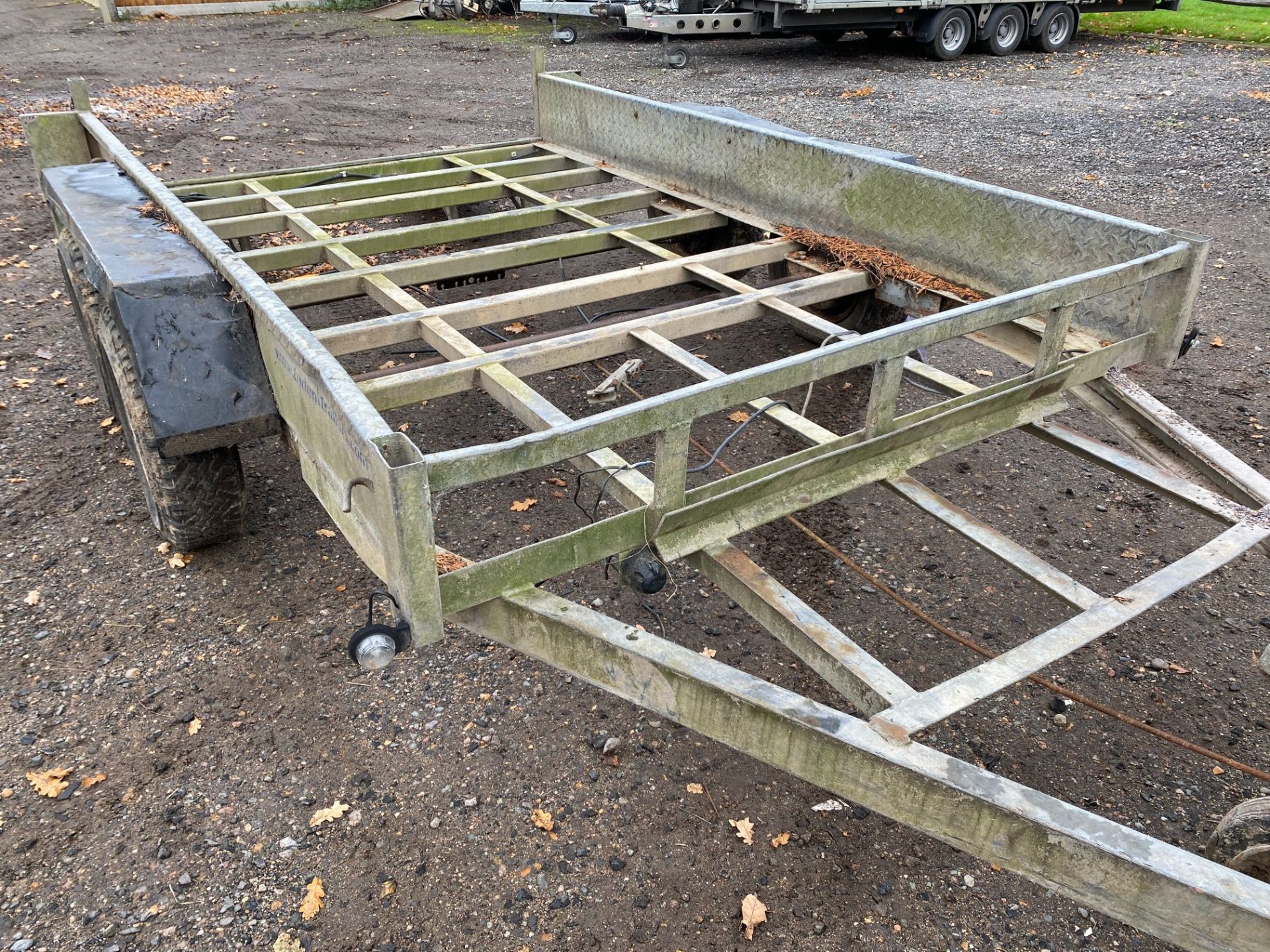 Trident plant trailer- not for road use - refurb project only - Image 6 of 14