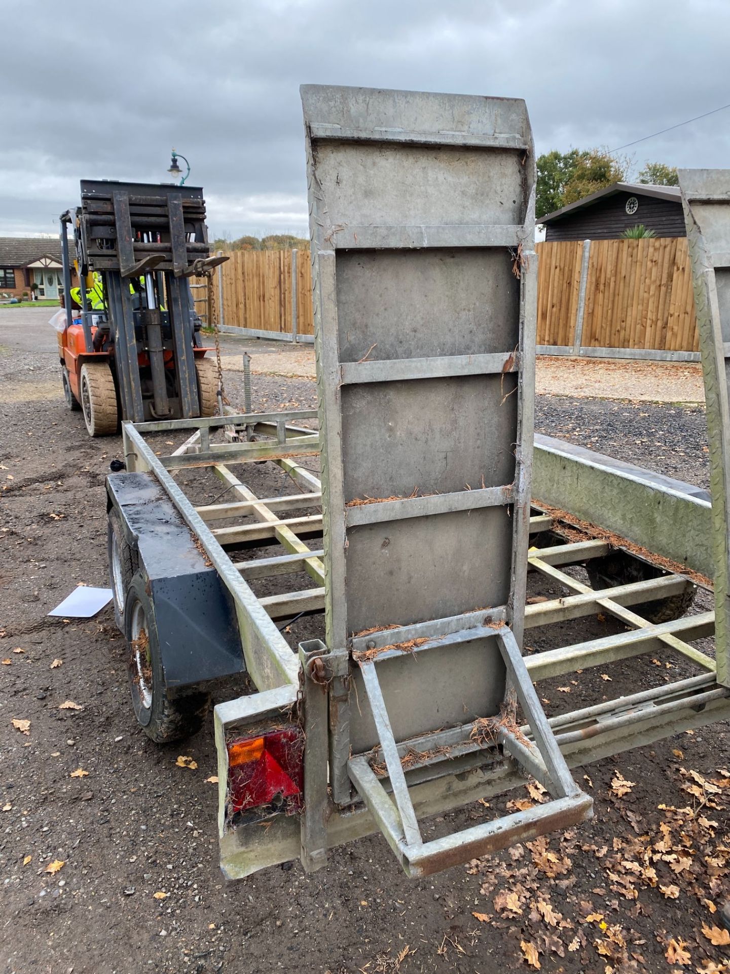 Trident plant trailer- not for road use - refurb project only - Image 13 of 14