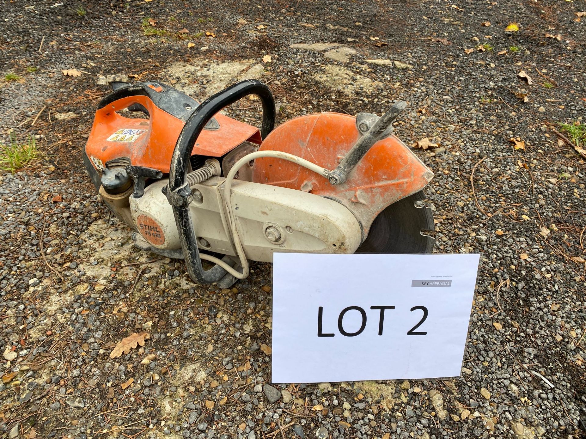 Stihl petrol cutter (no plate details available)