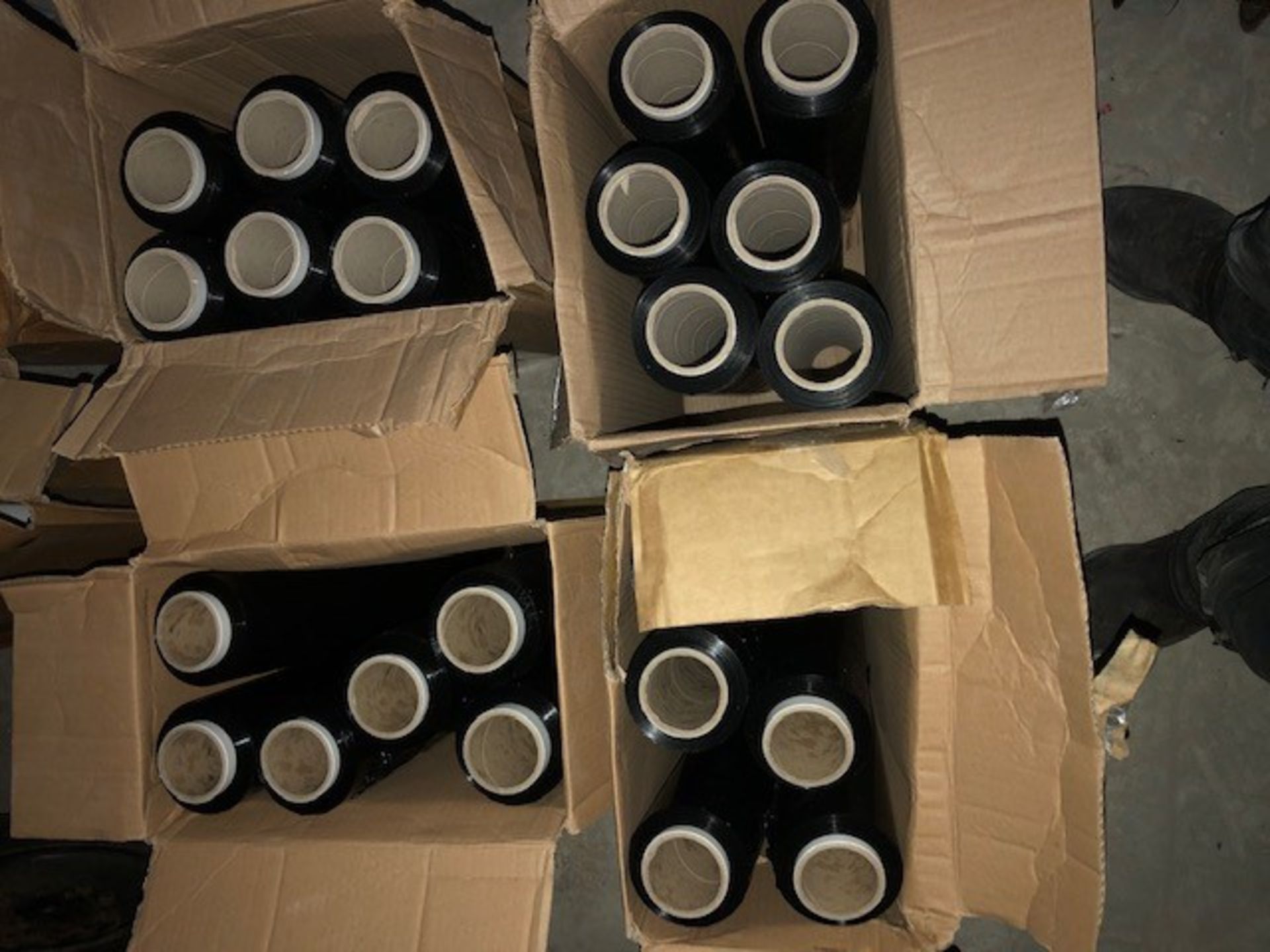 Stretch film rolls on pallet, as lotted (approx 40 in 7 boxes) - Image 8 of 8