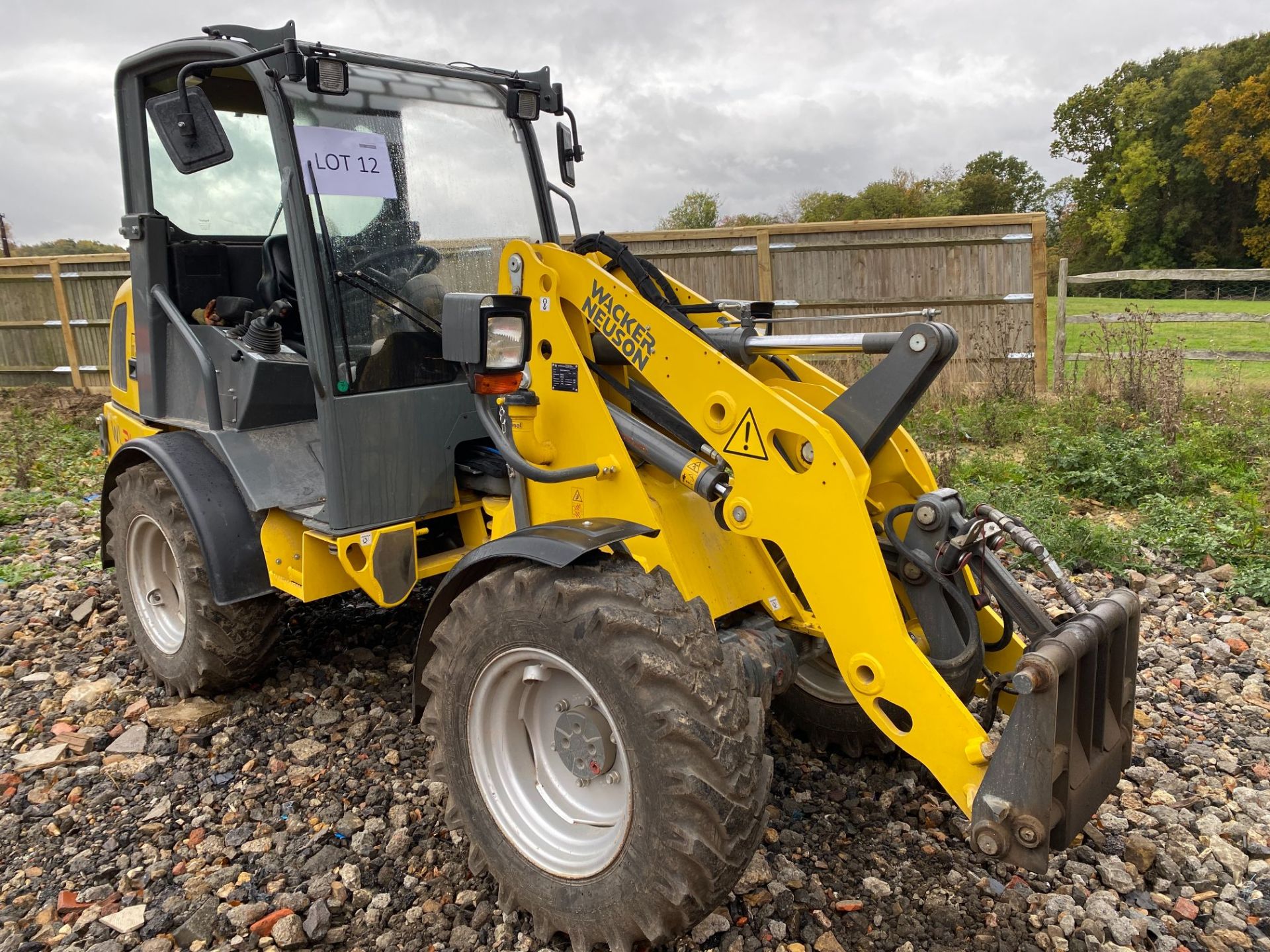 Wacker Neuson WL34 2070 CX articulated loading shovel, Serial No: 3029235 (2014) - 1062 hrs, with