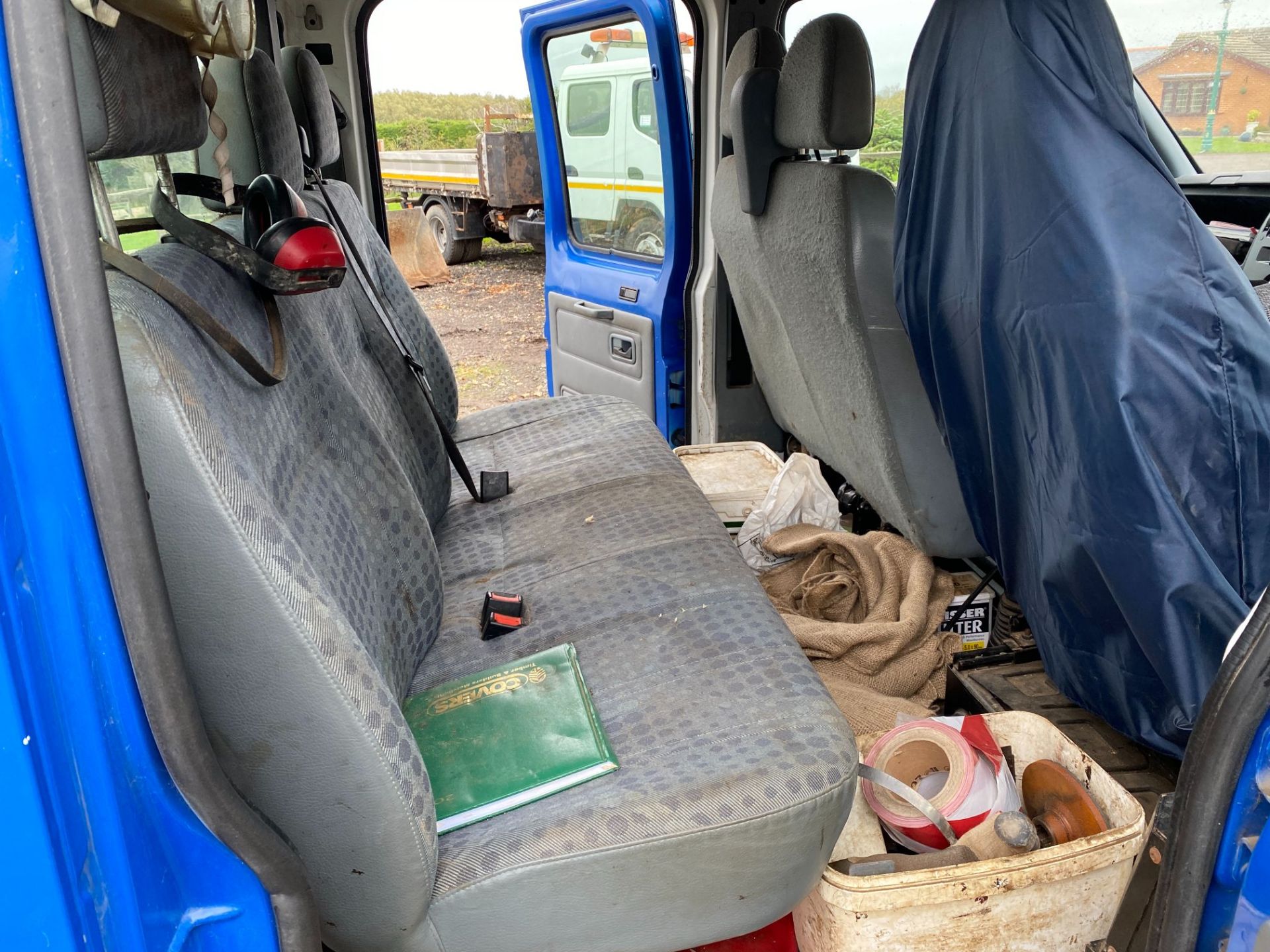 Ford Transit 125 T350 RWD 2.2D crew-cab diesel tipper truck, Date of Registration: 27.8.2013, - Image 12 of 18