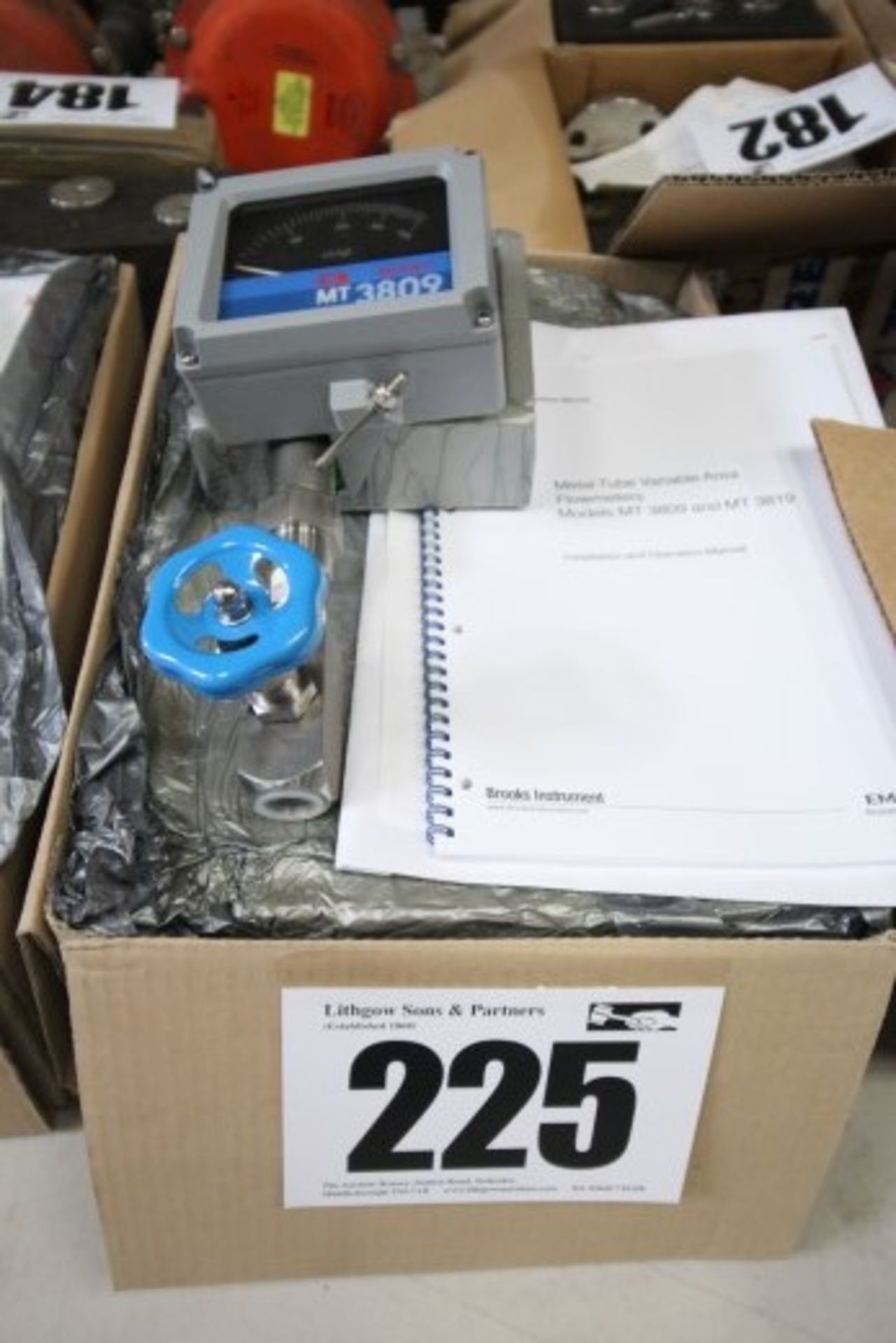 Emerson Metal Tube Variable Area Flow Meter