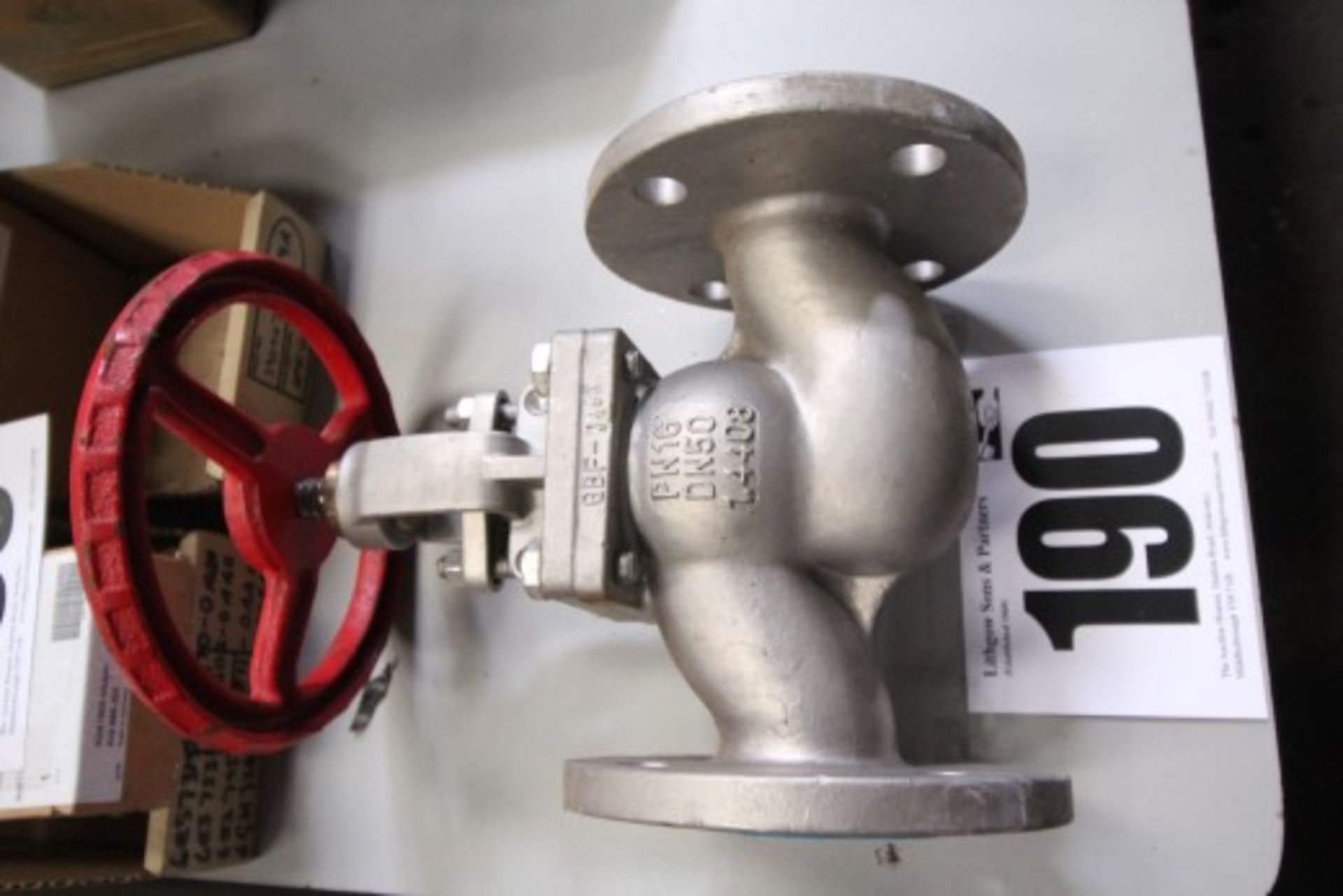 Stainless Steel Valve, Approximately 2"