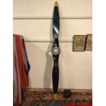 Large Propeller marked "DRG NO AC6960/X S" & "MONBARDIER 203" "SERIAL NO FR43161" possibly from a