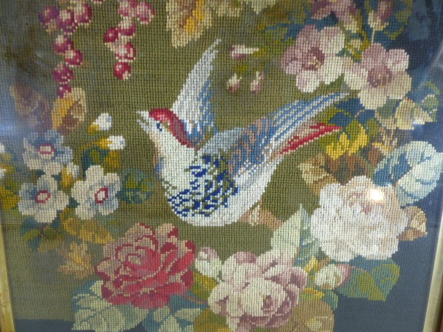 Fine Tapestry in a Walnut frame dated to rear 1947 - Image 2 of 5