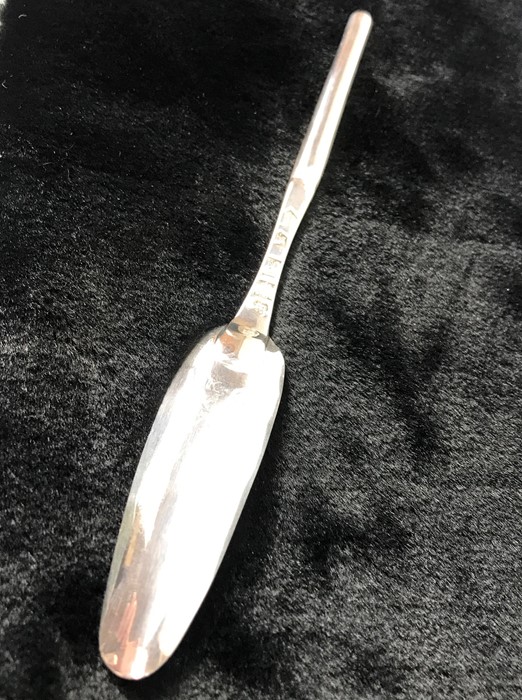 Silver Hallmarked Marrow Spoon, Exeter George III c1732 maker Edmond Richard - Image 3 of 6