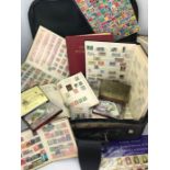 Large collection of stamps