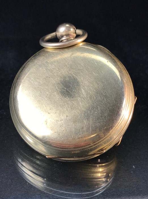 A Swiss made Silveroid gents open faced pocket watch having keywind movement and marked to inner - Image 3 of 5