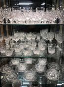 Collection of various Stuart Crystal, glasses, plates etc