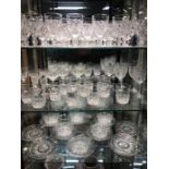 Collection of various Stuart Crystal, glasses, plates etc