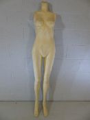 Vintage female mannequin