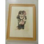 Alan Aldridge artist proof (pencil "A/P" to bottom left) hand signed Giclee on paper, image