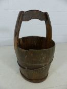 Early 19th century peat bucket