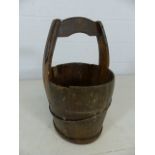 Early 19th century peat bucket