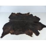 Cow hide rug/throw