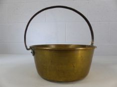 Brass cooking pan approx. 31cm in diameter