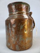 Antique copper jug